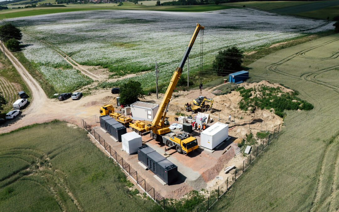 BESS 5 MWh + DG Bystřice I