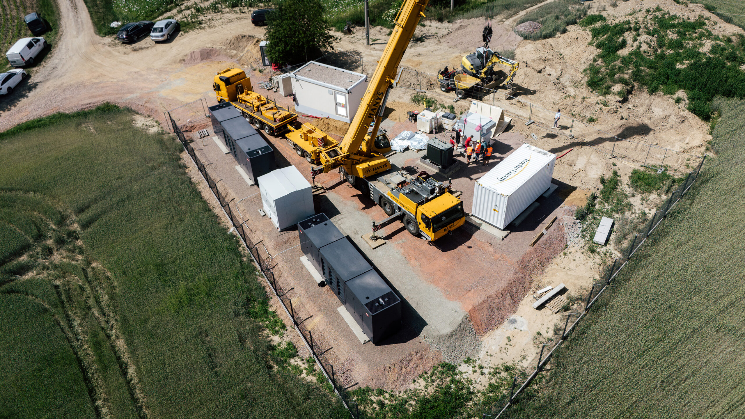 BESS 5 MWh + DG Bystřice I