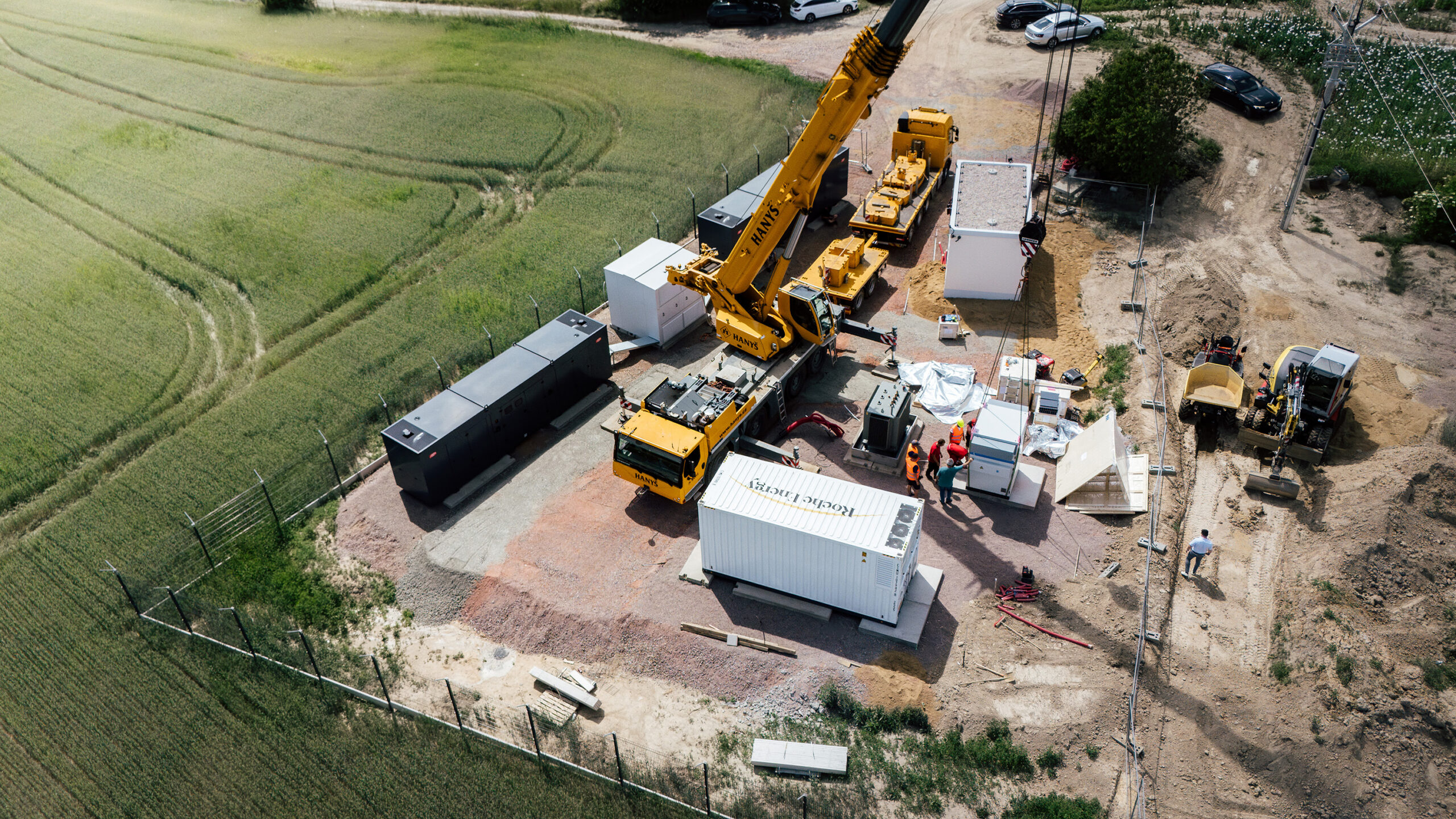 BESS 5 MWh + DG Bystřice I