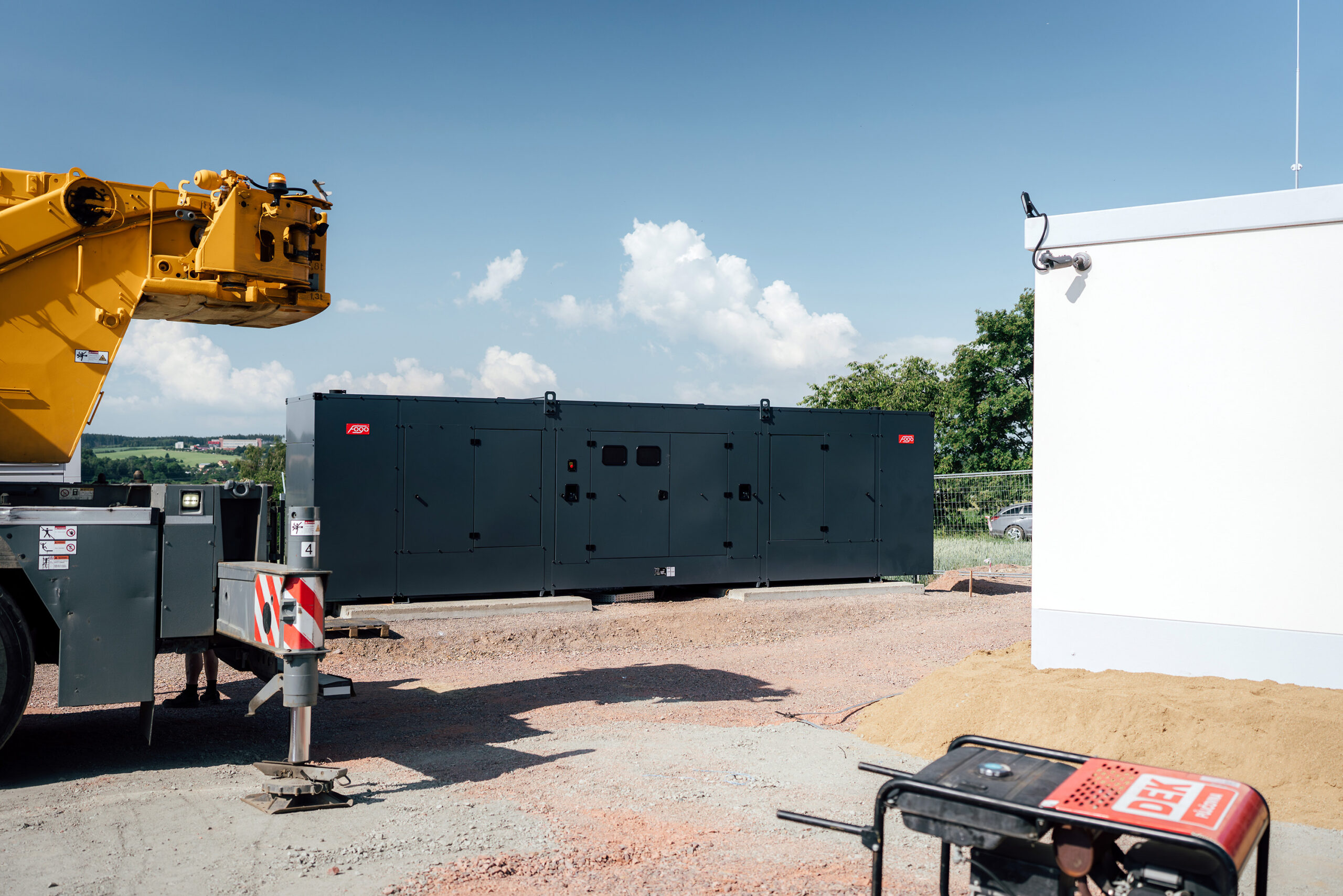 BESS 5 MWh + DG Bystřice I