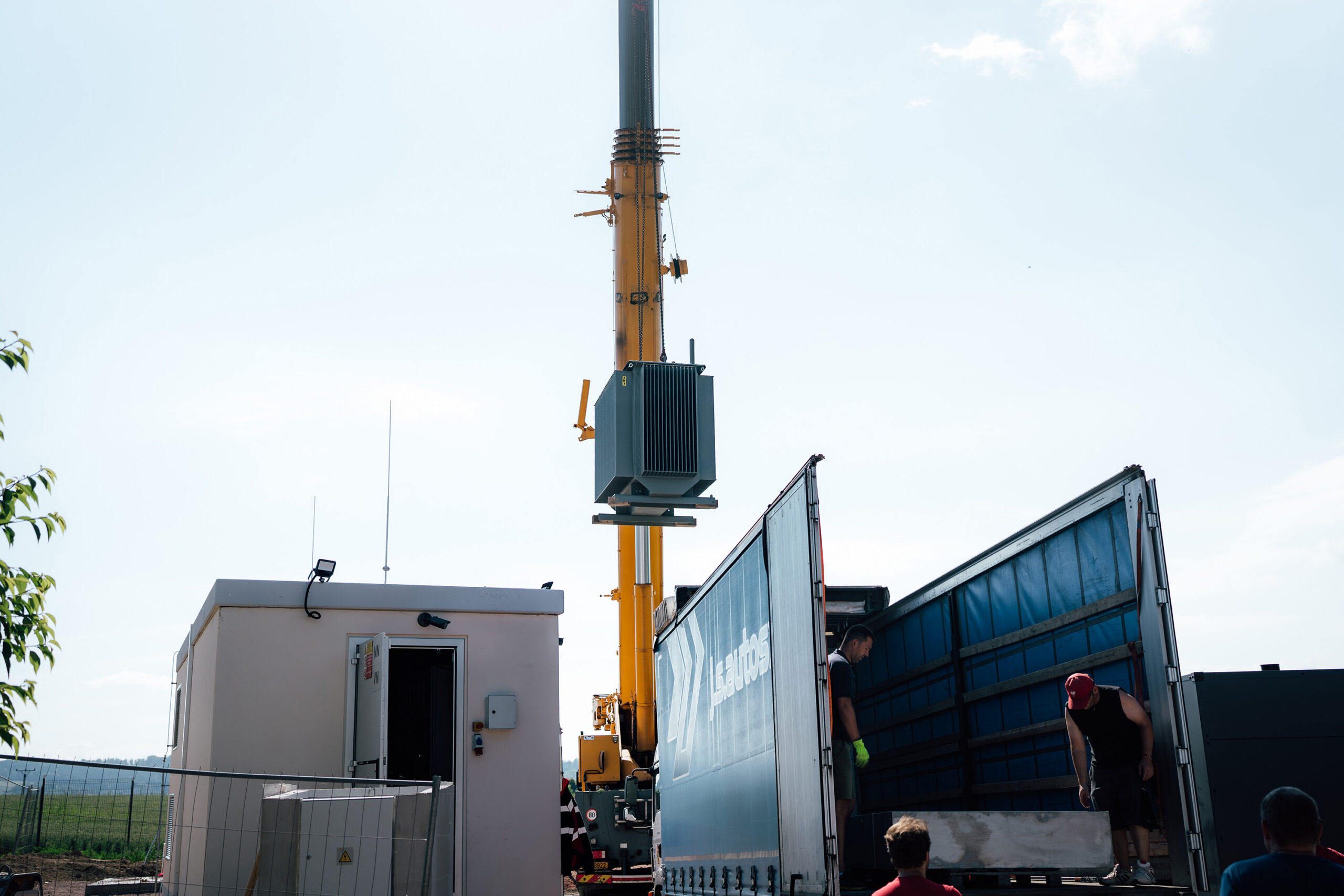 BESS 5 MWh + DG Bystřice I
