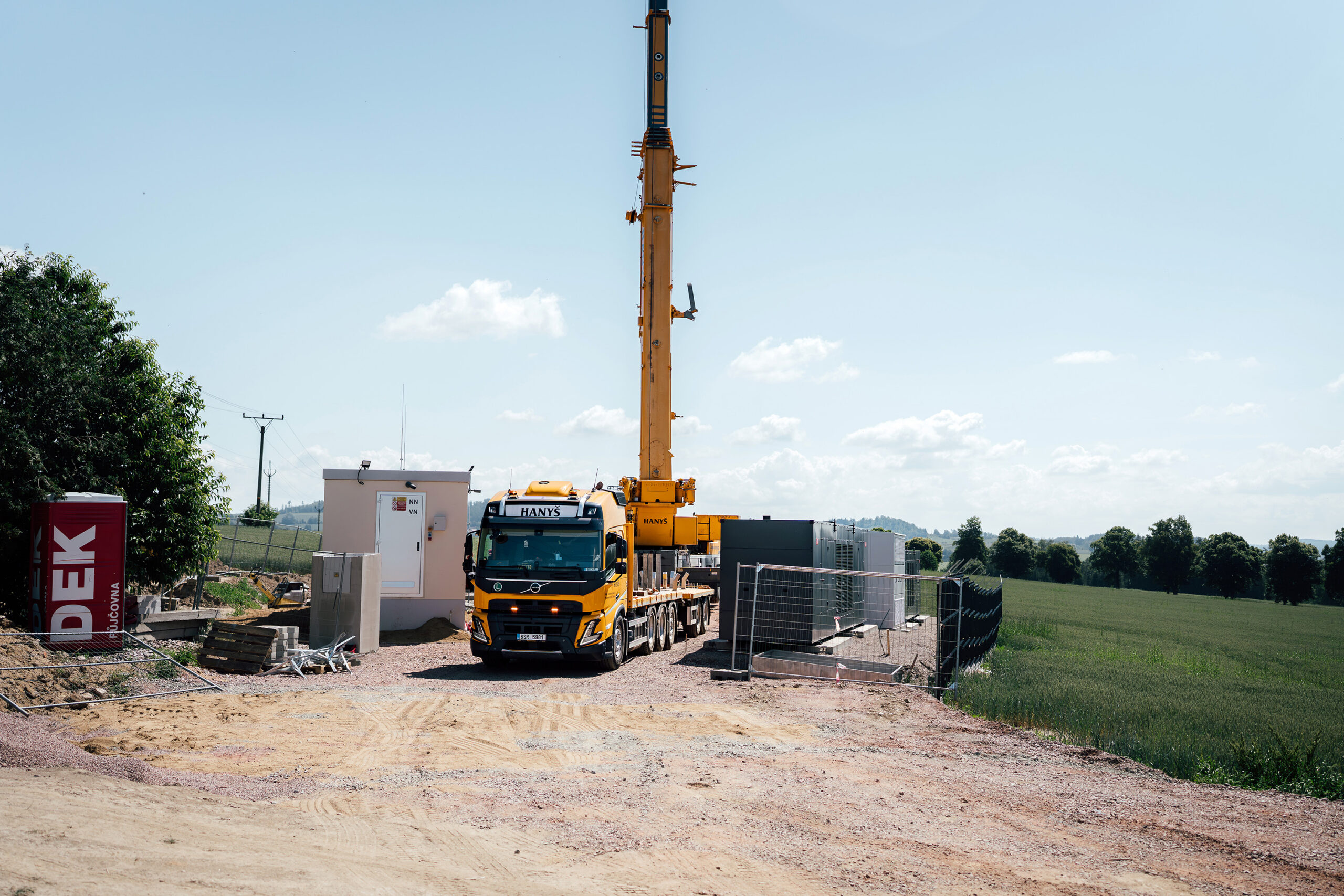 BESS 5 MWh + DG Bystřice I