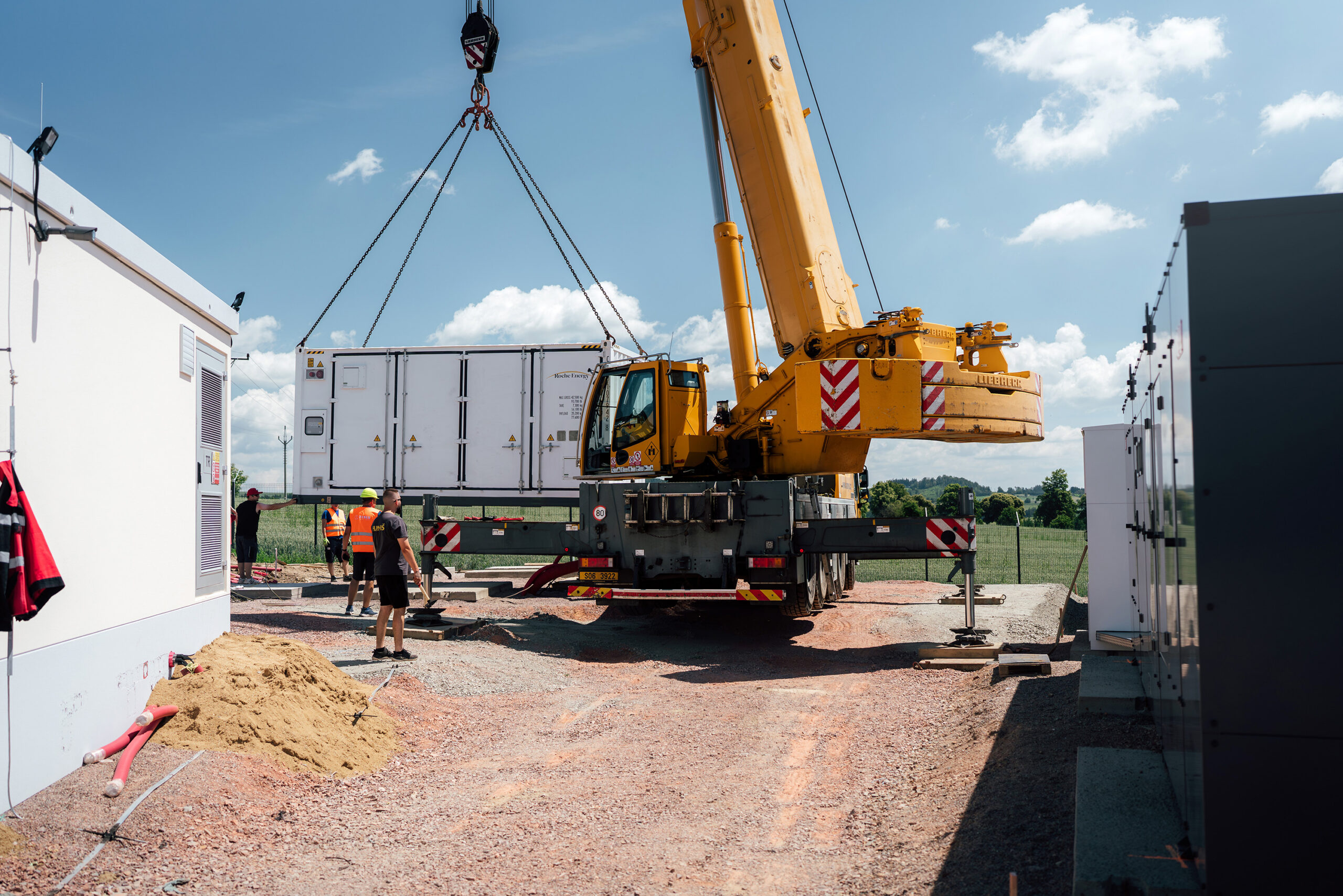 BESS 5 MWh + DG Bystřice I