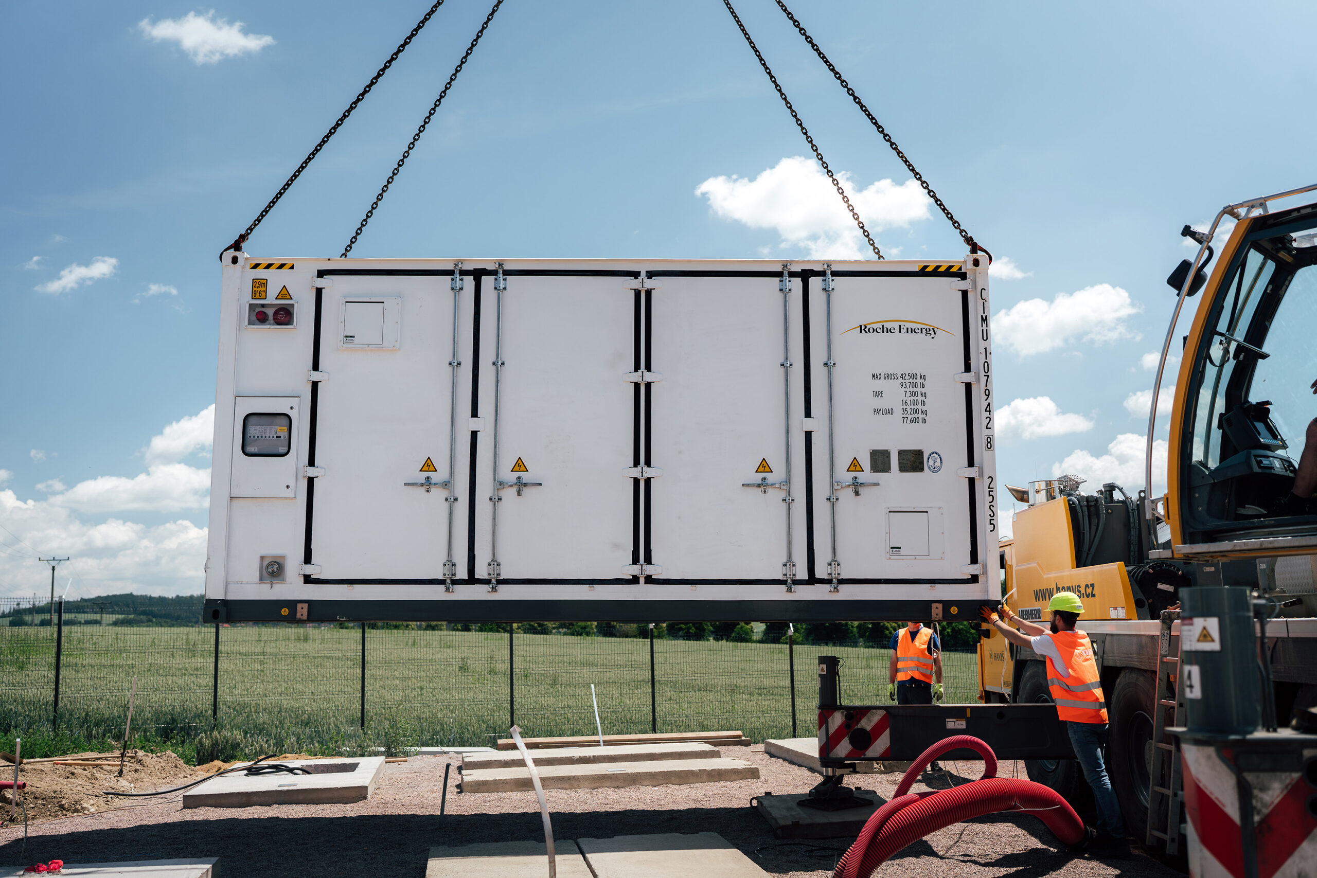 BESS 5 MWh + DG Bystřice I
