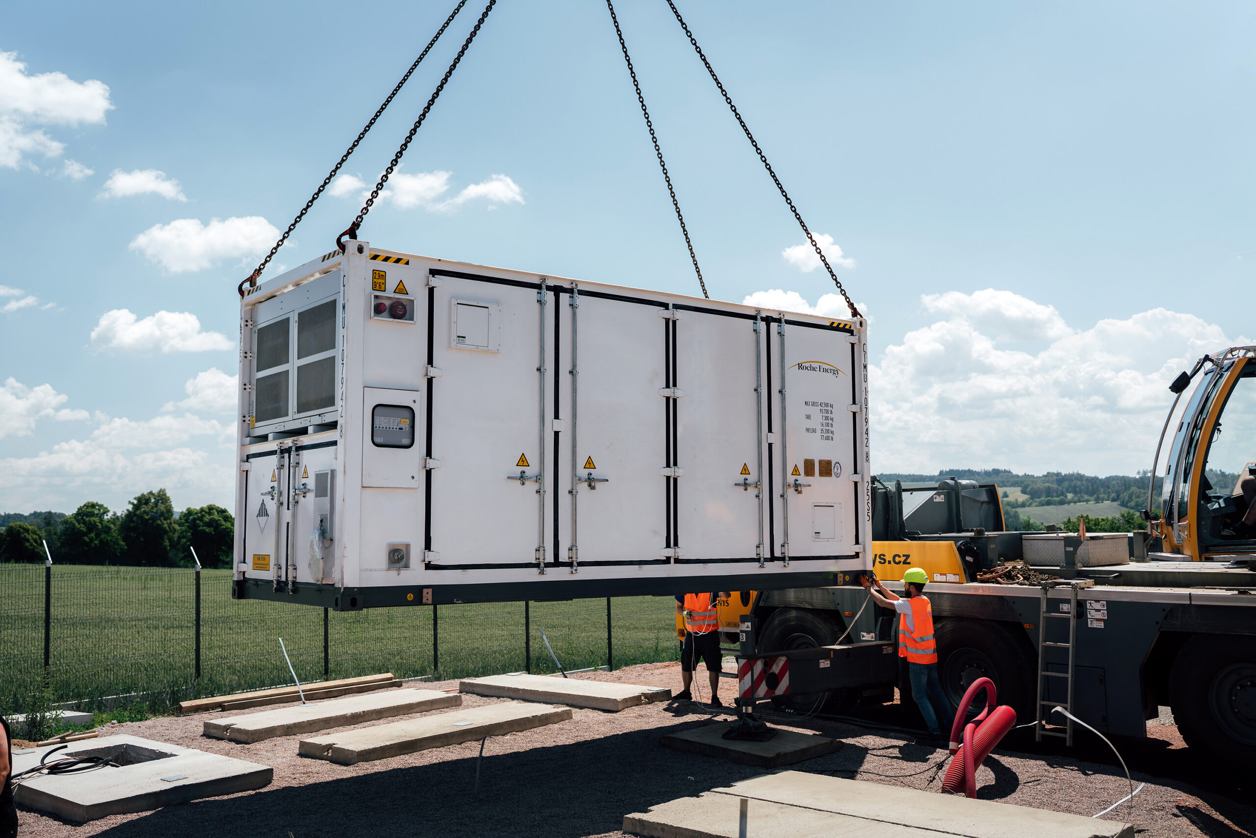BESS 5 MWh + DG Bystřice I