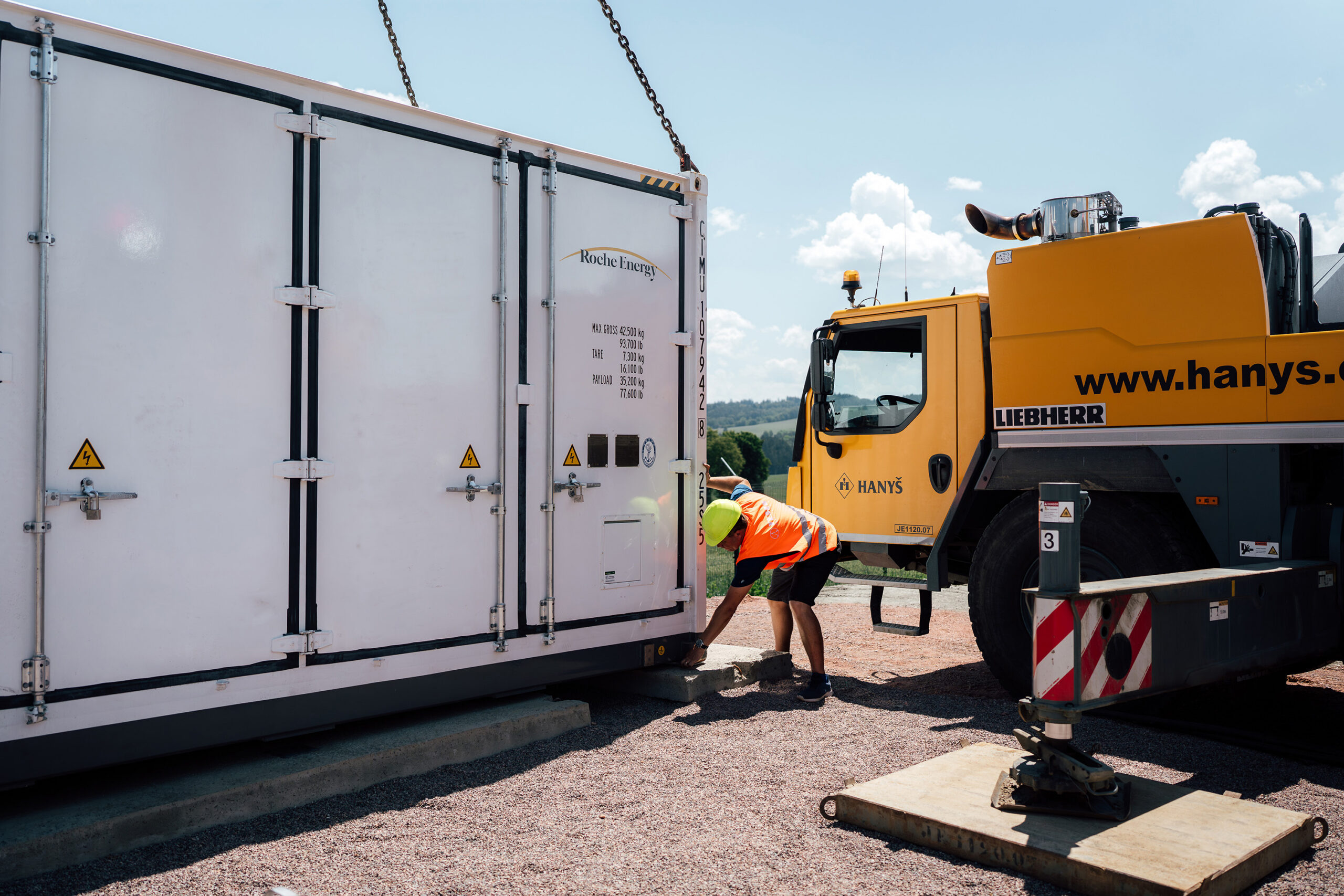 BESS 5 MWh + DG Bystřice I