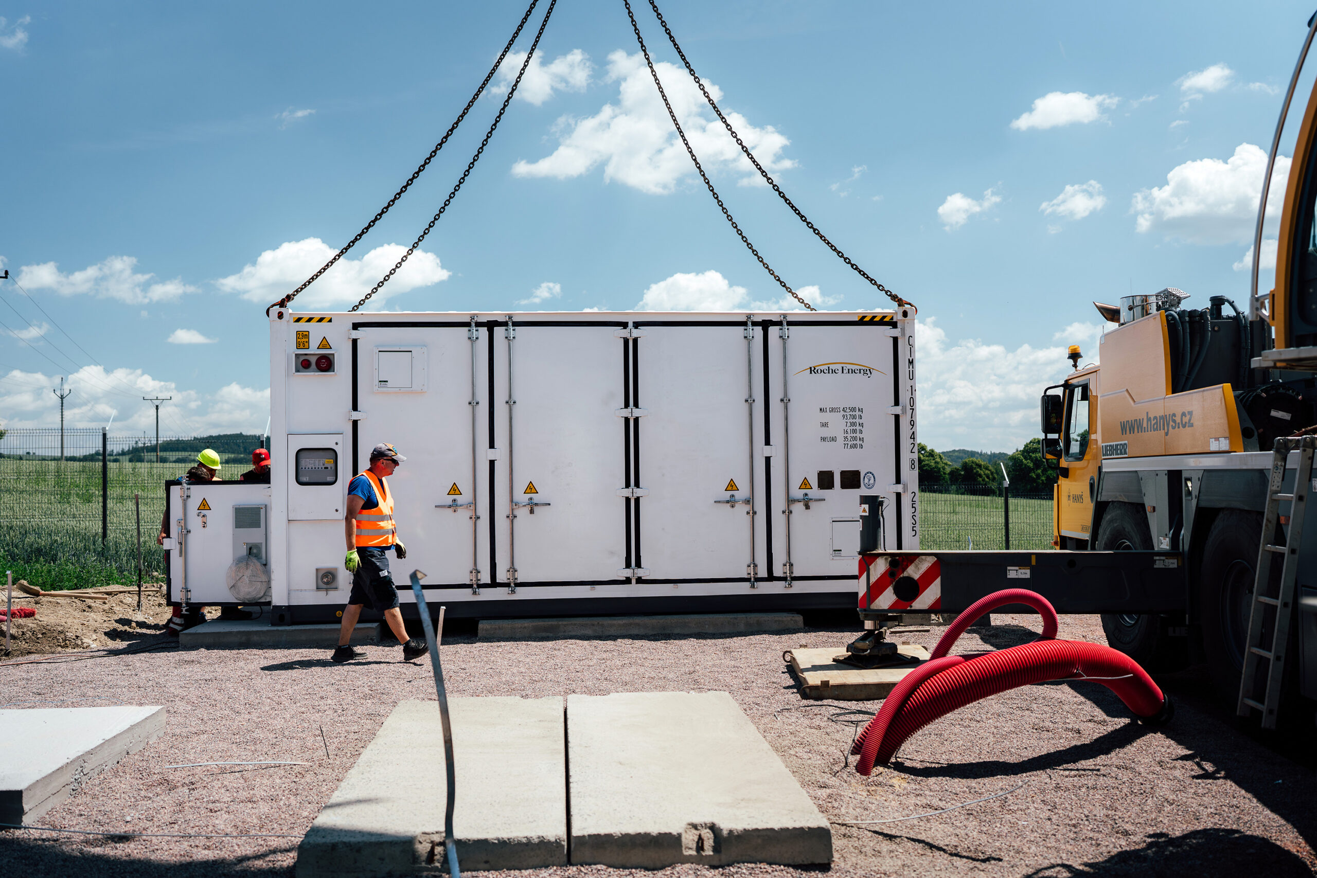 BESS 5 MWh + DG Bystřice I