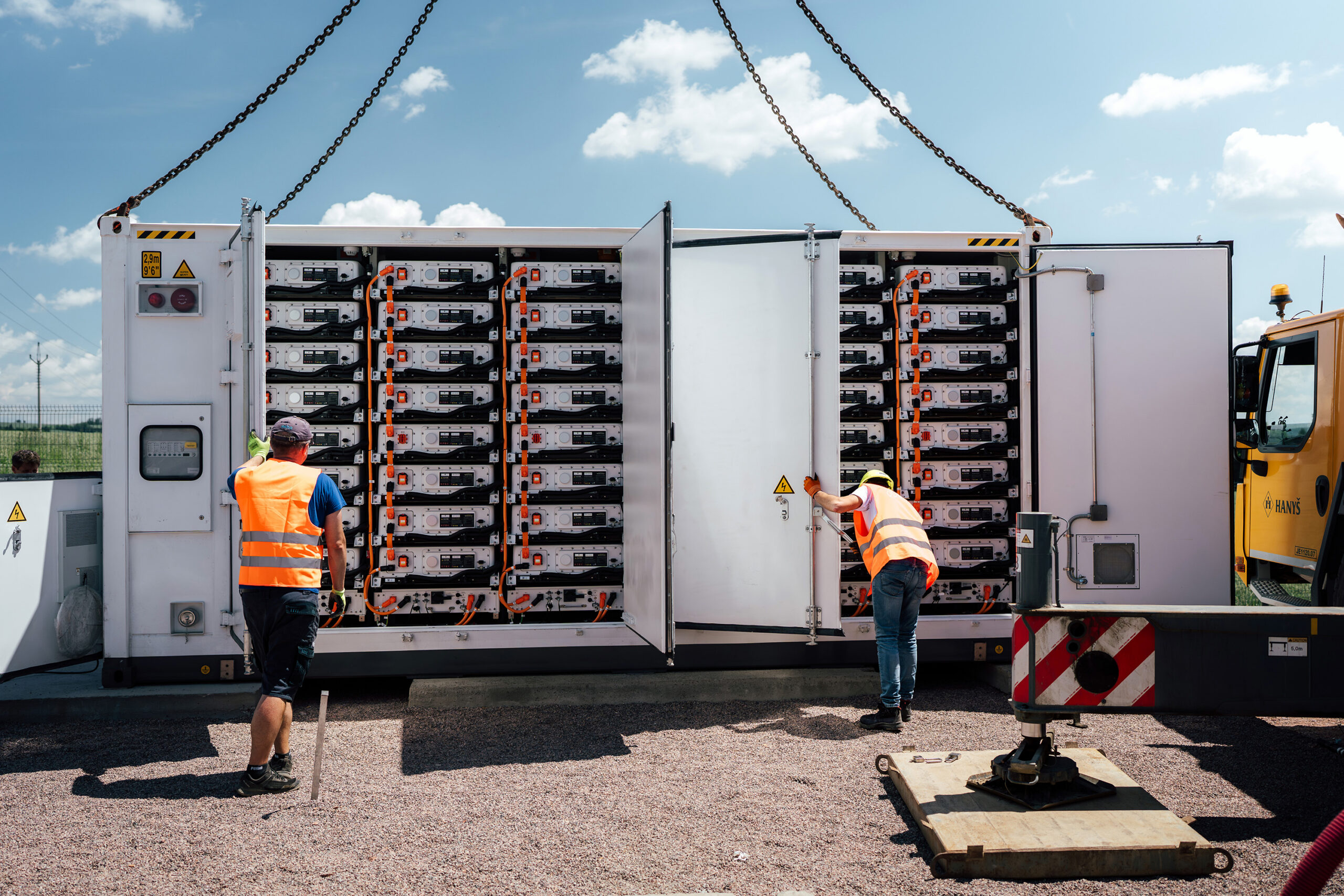 BESS 5 MWh + DG Bystřice I