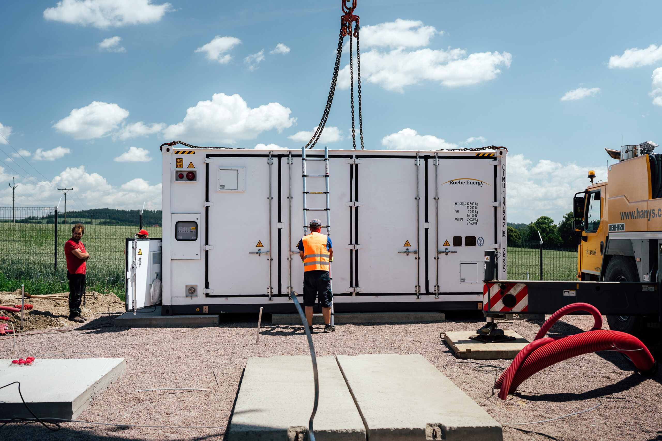 BESS 5 MWh + DG Bystřice I